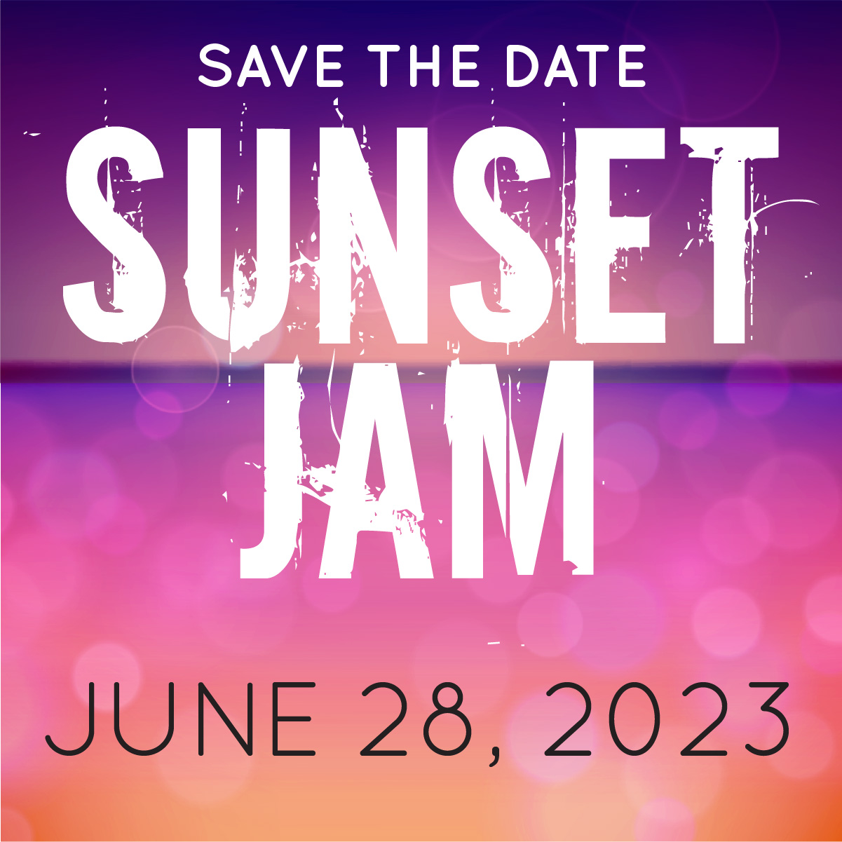 Save the Date June 28 for Sunset Jam 2023
